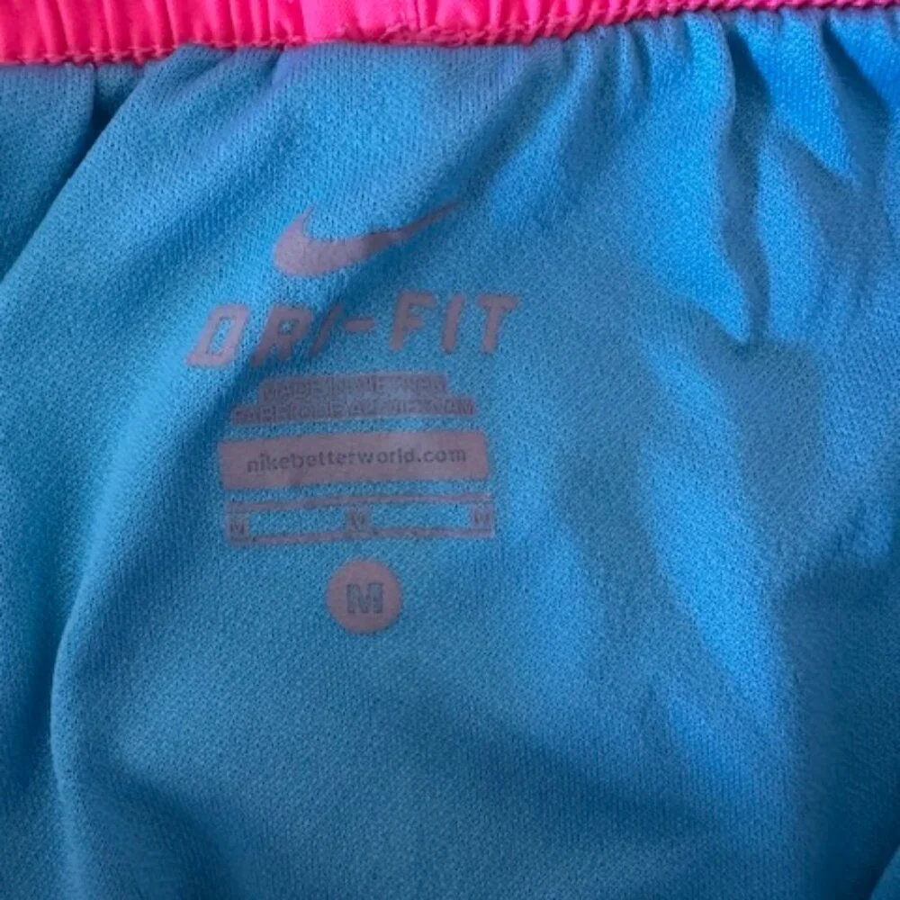 💗HOST PICK💗  Pink and Blue Nike Athletic Shorts   8437 - Picture 4 of 8